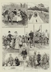 Ein Schulfest in einem schottischen Landhaus